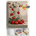 Empressco Sayılarla Boyama Seti Numaralı Tuval Fırça Boya Dahil Kasnaklı Set 50X70 cm - Çilek Ağacı - Fiyatı, Yorumları - Seçenek 1 - 00