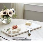 Empressco Şık Mermer Peynir ve Sunum Tabağı Seti 30X20 cm - Seçenek 1 - 51R-Turuncu