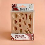 Empressco Silicone Moduls Silikon Epoksi ve Polimer Kil Kalıbı Deniz Kabukları - Seashells - Fiyatı, Yorumları - -- - Seçenek 1