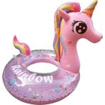 Empressco Simli Figürlü Bermuda Unikorn, 65 Cm, Pembe, Çocuk Odası Dekorasyonu - --