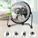 Empressco Soğutucu Serinletici Pervaneli Masaüstü Küçük Ayaklı Vantilatör Klima USB Fan Metal Fan - Altın - Seçenek 1