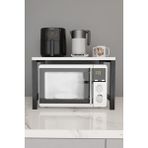 Empressco Steel Desing Mutfak Organizeri, Mikrodalga Dolabı , Tezgah Üstü Raflı Fırın Standı, Çay ,kahve ,baharatlık Standı - Fiyatı, Yorumları - Almond Cream