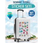 Empressco T Tuğset Etiket Seyahat Temalı Bavul Sticker Etiket Çıkartma S7 (Laptop Tablet Suluk Telefon Valiz Defter Kitap) Tug - Fiyatı, Yorumları - -- - Seçenek 1