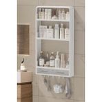 Empressco Trend Maison Premium Yapışkanlı Duvar Rafı Banyo Mutfak Havluluk Şeffaf Organizer Çekmeceli Duş Rafı Delme Yok - Fiyatı, Yorumları - Ahşap - Seçenek 1
