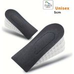 Empressco Unisex 36-42 Beden 5cm Boy Uzatma Tabanlığı, Yumuşak Silikon Topuk Yastığı - 1 Adet