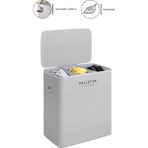 Empressco Valletta Paloma 120L Üç Yıkanabilir Bölmeli Katlanabilir Kumaş Kirli Çamaşır Sepeti Light Gray - Fiyatı, Yorumları - Seçenek 1 - Acorn