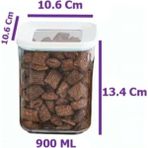 Empressco Vip Ahmet Erzak Kavanozları Vakumlu 900 ml 3 Adet , Baharatlık - Fiyatı, Yorumları - 079 Buz Beyazı - Seçenek 1