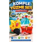 Empressco Viyol Marketim Çocuk Komple Yüzme Öğrenme Seti 6’lı – Kolluk, Simit, Can Yeleği, Gözlük, Bone, Kulak Tıkacı - Fiyatı, Yorumları - --