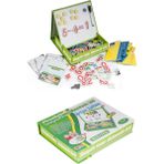 Empressco Yeşil Manyetik Yazı Tahtası Eğitici Set, Matematik ve Sayısal Öğrenme Oyuncağı - Seçenek 1 - Ahşap
