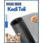 Empressco Yırtılmaz Sineklik Kedi Teli Pet Tül 100 cm Uzunluk - 001-Renkli - Seçenek 1