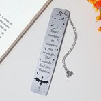 Empyrean Serisi Dördüncü Kanat Gotik Kitap Ayracı - İlham Verici Sözlü Yıldız Ay Ejderha Tasarımı, Kadınlar ve Erkekler için Koyu Fantezi Kitap Aksesuarı Kitap Severler için Gotik Stil Hediyesi