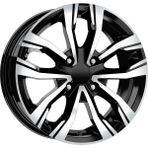 Emr 15 Inç 4X100 Clio Symbol I20 Linea Getz Uyumlu Siyah Elmas Kesim Jant Modeli (4 Adet) - Black Diamond