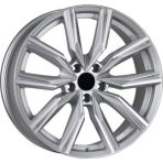 Emr 17 Inç 5X100 Kapstadt Polo Ibiza Egea Doblo Uyumlu Gümüş Jant Modeli Volkswagen(4 Adet)
