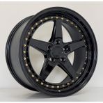 Emr 18 Inç 5X114.3 Aodhan Civic I30 Corolla Uyumlu Siyah Jant Modeli Honda Hyundai Toyota (4 Adet)