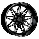 EMR 633-01 12.0x20"-6x139.7 Et-44 106,1 Matt Black Milling 4 Adet Jant