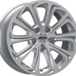 EMR 7.0X16 4X108 ET25 65.1 Silver Diamond Jant