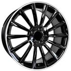 EMR 9.5x19 5x112 ET48 66.6 Black Diamond JANT