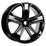 EMR A398-02 9.5X22" -5X120 Et48 72.6 Black 4 Adet Jant