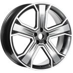 EMR A398-03 9.5X22" -5X120 Et48 72.6 Gun Metal Diamond 4 Adet Jant