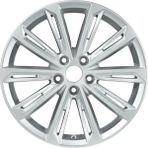 EMR S1002-01 8.0X18" -5X112 Et35 57.1 Silver 4 Adet Jant