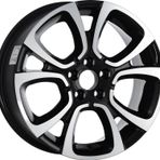 Emr-W650-01 6.5X16" -5X98 Et58 58,1 Black Diamond Jant (4 Adet)