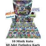Emrah Gültekin Dünya Yıldızları 10 Kutu 60 Kart Şampiyonlar 2026 Futbolcu Kart Seti Sürpriz Oyuncak Hediyeli - Adaçayı Yeşili