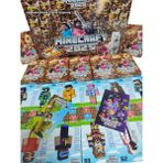 Emrah Gültekin Minecraft 2025 Kart+Sticker (24 Mini Kutu) Hediye Paketinde ve Mini Oyuncak Hediyeli Oyun Kağıtları