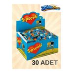 Emrah Gültekin Şıpsevdi 30 Adet Nostaljik Çilek Muz Aromalı Balonlu Sakız Ekonomik Paket Hediye Paketinde