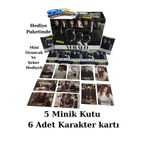 Emrah Gültekin Yeraltı Özel Seri Karakter Kartları 5 Minik Kutu 6 Adet Kart Hediye Paketinde Mini Oyuncak Şeker Hediyeli