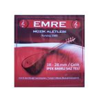 Emre 0.18 mm Çelik Takım Tel - Kısa Sap Bağlama Teli 18-28
