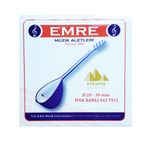 Emre 0.20 Mm Pyramid Takım Tel Uzun Sap Bağlama Teli İpek Bamlı 20-30