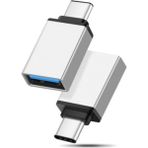 Emre Bilişim Zte Nubia Z11 Mini Uyumlu Otg Type-C To USB 3.0 Çevirici Dönüştürücü - Gri