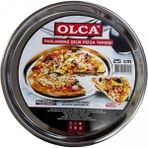 Emrullah Emr PT25 Metal Pizza Tepsisi 25 cm - Siyah - Yok