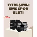 Ems Kas Yapma ve Yağ Yakma Cihazı Titreşimli 2025 Orijinal Spor Aleti Midastech - Çok Renkli