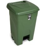 Ems Mono Tone Pedallı Çöp Kovası - 80 Lt BO992