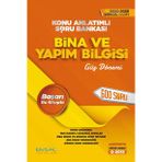 Emsal Yayınları Aöf Bina Ve Yapım Bilgisi Konu Anlatımlı Soru Bankası (Çok Renkli)