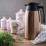 Emsan 2.1 Lt Çelik İçecek Termosu Rose Gold Paslanmaz Çelik Malzeme ile