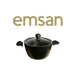 Emsan Alfa 24 cm Granit Derin Tencere