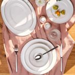 Emsan Alicia Platin 60 Parça Fıne Bone Yemek Takımı