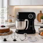Emsan Bella Gusto Pro Dijital Ekranlı Stand Mikser Siyah 1500W