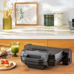 Emsan Bella Gusto Siyah Tost Makinesi 1800 W Yanmaz Yapışmaz Kaplama Özellikli
