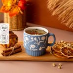 Emsan Bloom Kupa 350 ml - Mavi