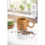Emsan But First Coffee Krem Rengi Kupa 310 ml