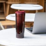 Emsan Crystal 500 ml Bordo Termos