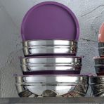 Emsan Demre 6 Parça Kombi Saklama Kabı Set Violet