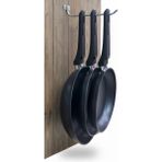 Emsan Diamente Exclusive 3'lü Tava Seti 24-26-30 cm Siyah