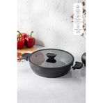 Emsan Diamente Karnıyarık Tenceresi 30 cm - Siyah