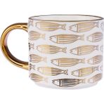 Emsan Elegant Fish 435 ml Altın Kupa
