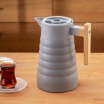 Emsan Emboss 1.5 Litre Termos Gri - 1,5 lt