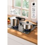 Emsan Fast Cooker Çift Emniyetli Düdüklü Tencere 4 +6 Lt Siyah